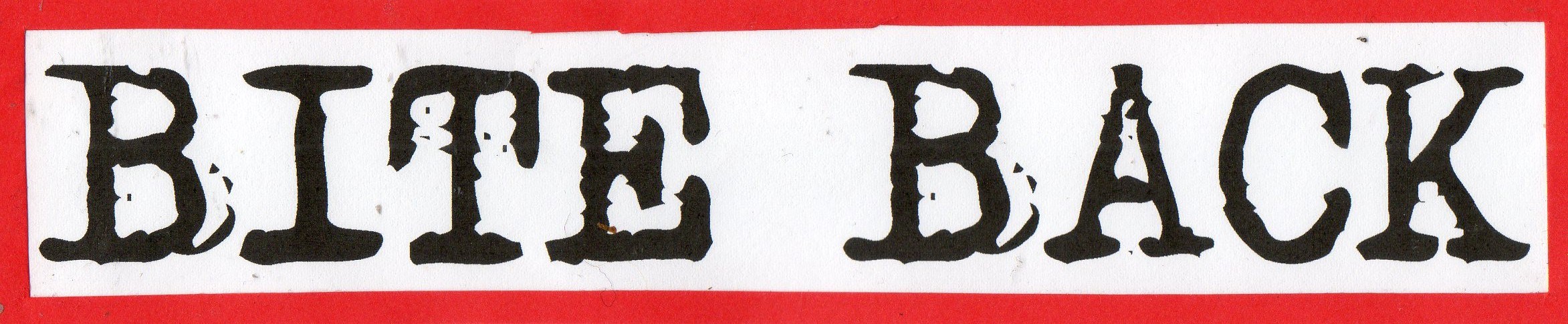 biteback red logo