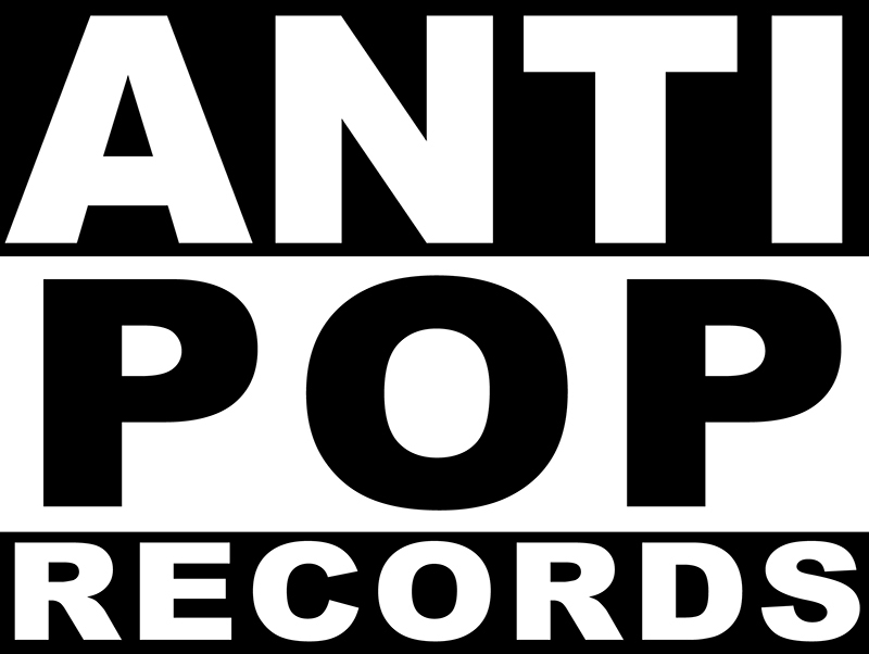 Antipop Records Logo Inverted Antipop Logo Inverted